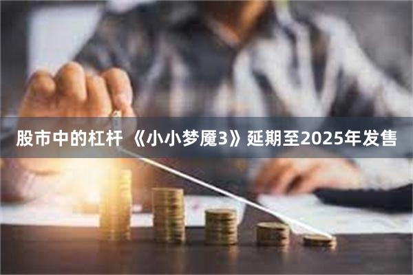 股市中的杠杆 《小小梦魇3》延期至2025年发售